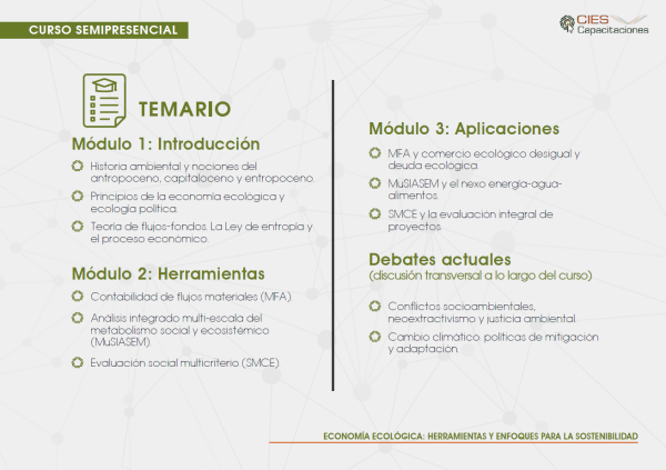 Economía Ecológica: herramientas y enfoques para la sostenibilidad - Imagen 2